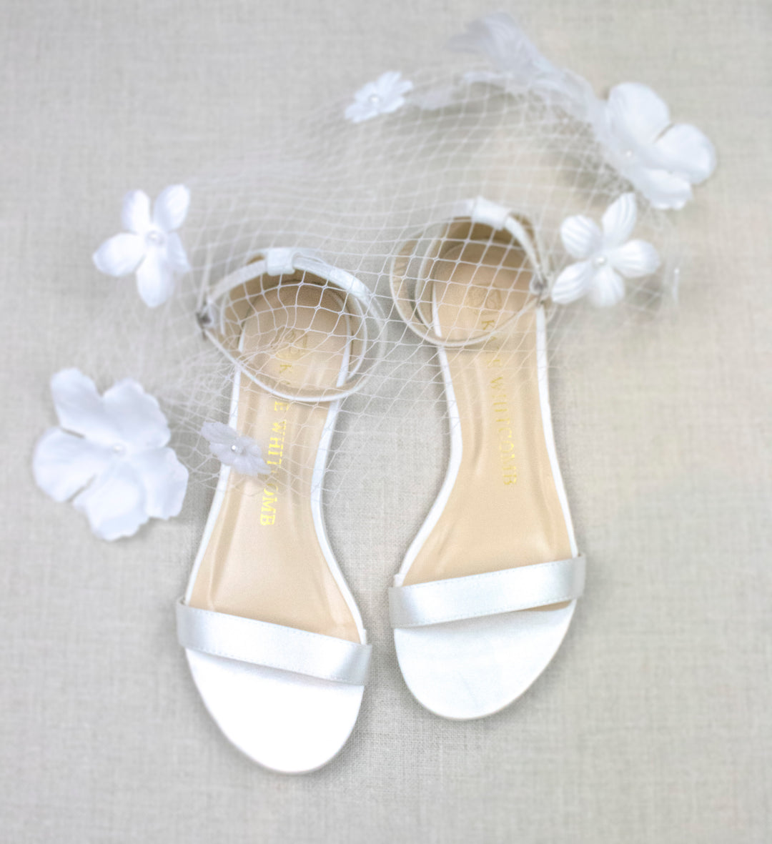 Ivory Wedding Shoes, Ivory Bridal Sandals, Wedding Flats, Bride Shoes Kate Whitcomb Shoes Ivory Wedding Shoes, Ivory Bridal Sandals, Wedding Flats, Bride Shoes Kate Whitcomb Shoes