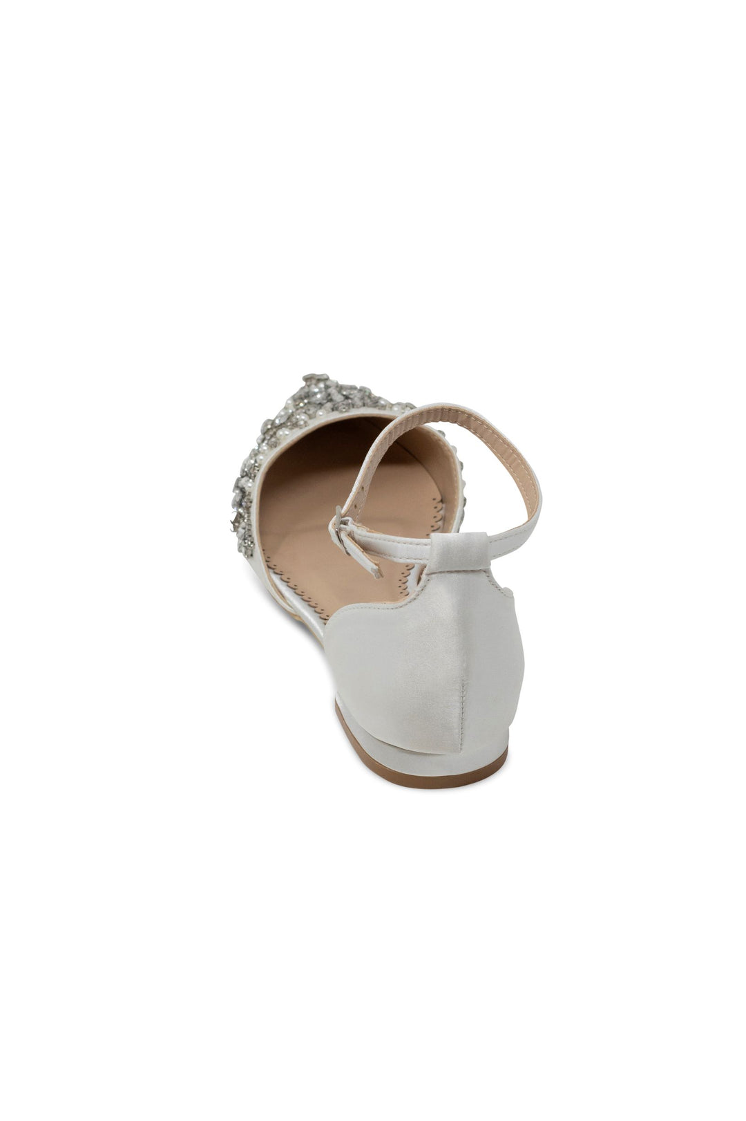 Madison Ivory -Bridal Shoes Pearl and Rhinestone - Kate Whitcomb Shoes