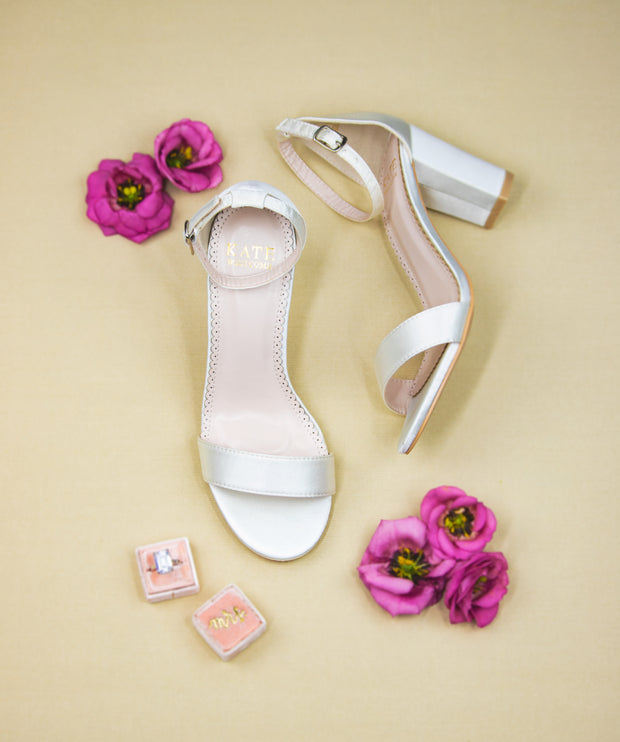 Bridesmaid hotsell block heels