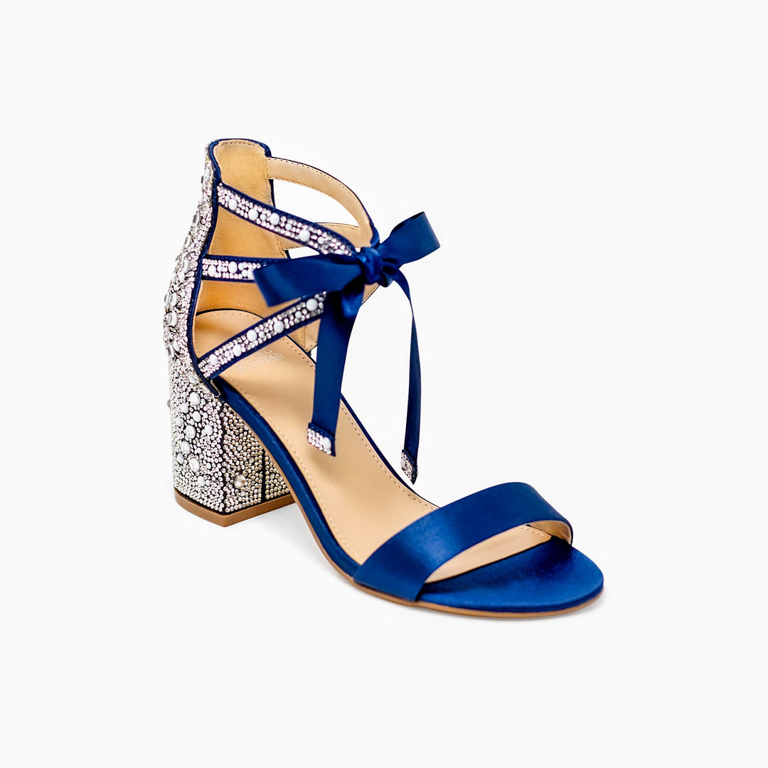 blue heels with wedding dress Real Bride, Sandra, Wears Our Gorgeous Something Blue Wedding Shoes 'C