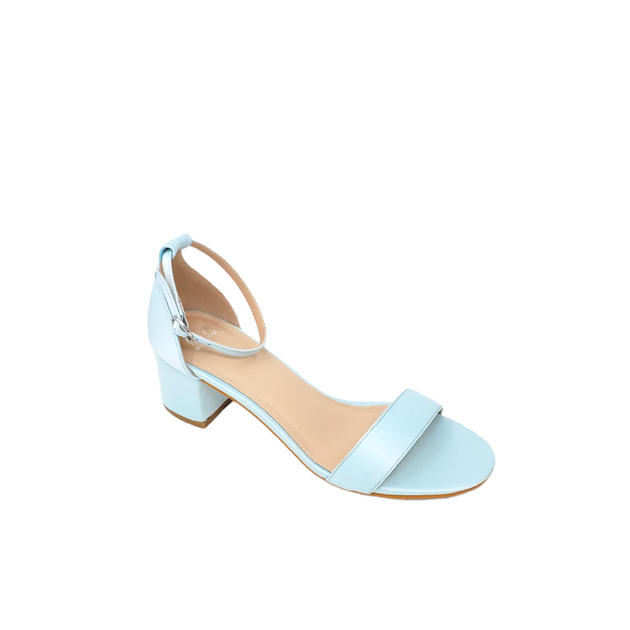 Kate Whitcomb Wedding Block Heels | Leah Blue | Comfortable Shoes ...