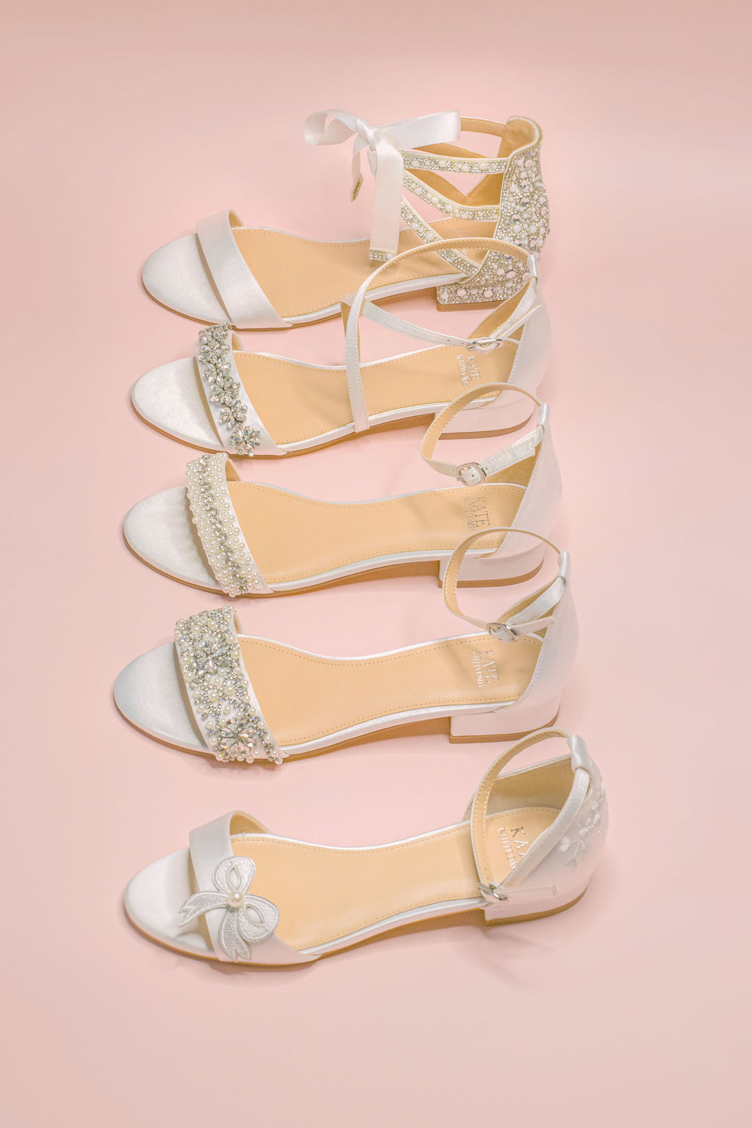 Camila Ivory with sparkly embellishment Comfortable Wedding