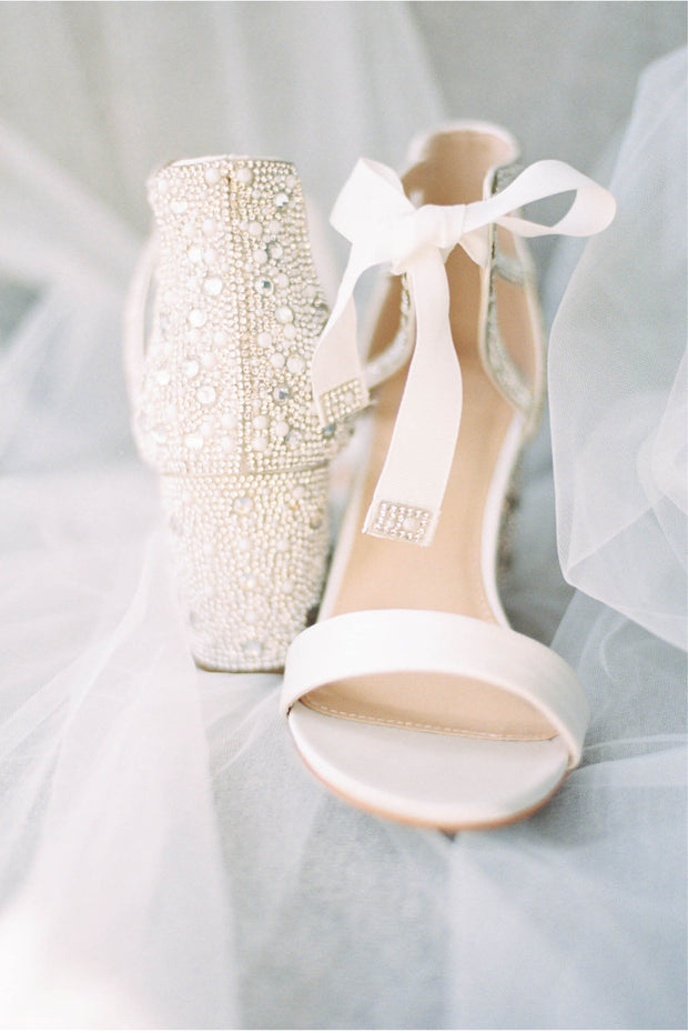 Flat heel wedding shoes Clearance